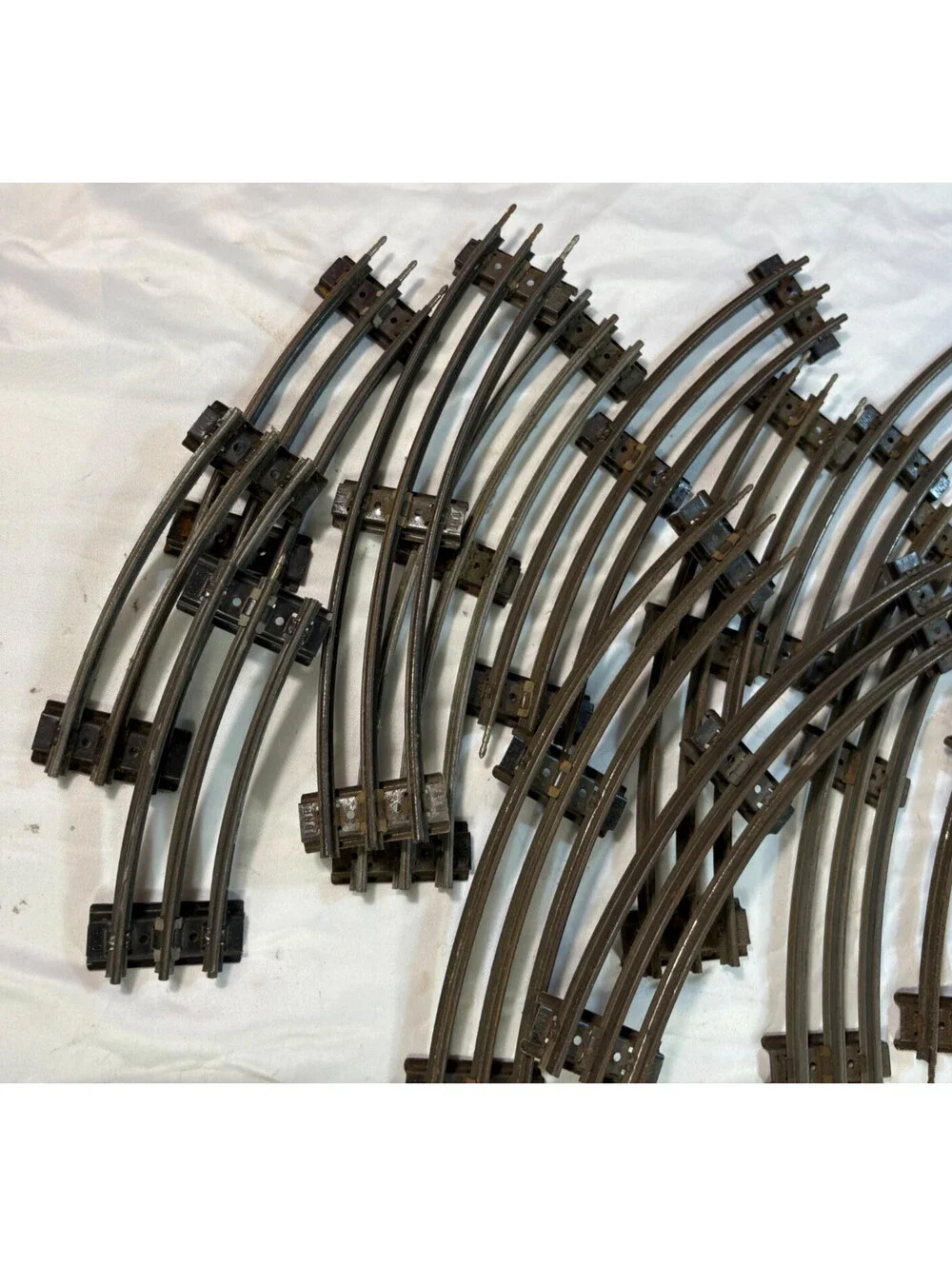 Vintage Lionel O Gauge Tubular Track Lot No 022 Switches CTC Lockon Rails